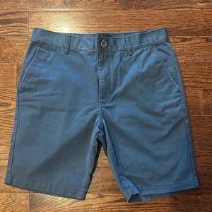 RVCA Navy Flat Front Men's Shorts size 32